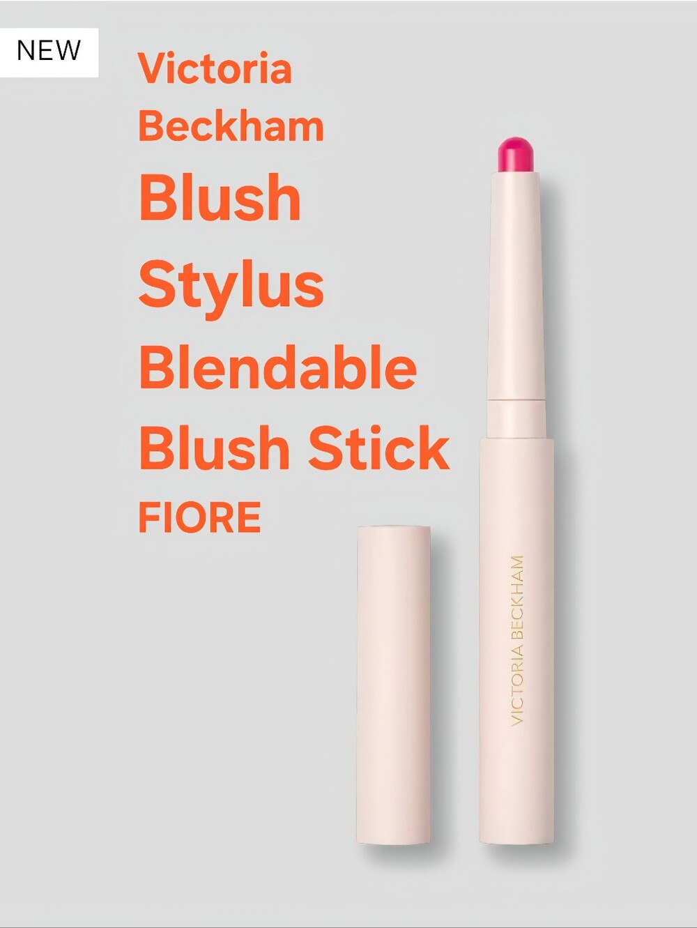 Victoria Beckham Blush StylusBlendable Blush Stick FIORE/bright, bold pink. BNIB